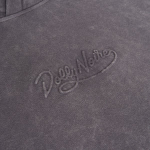 Acid Wash Hoodie Grey