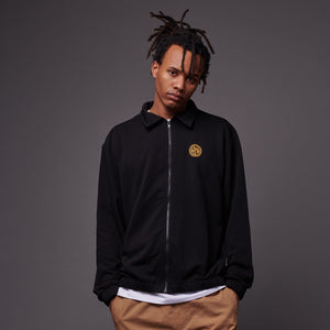 Badge Round Logo Full-zip Sweatshirt