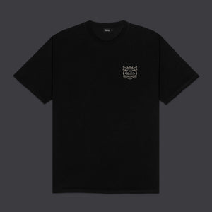 Ganesha Outline Tee Black