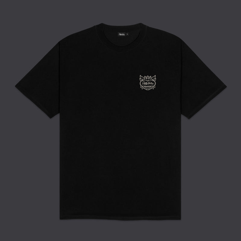 Ganesha Outline Tee Black