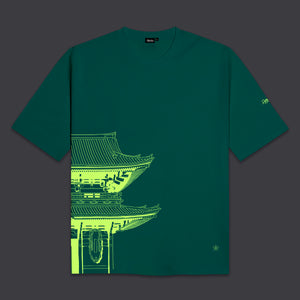 Bench Tokyo Over Kimono Tee Teal