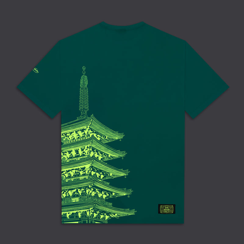 Bench Tokyo Over Kimono Tee Teal