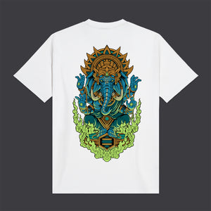 Ganesha Tee White