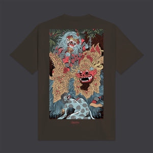 Barong And Rangda Tee Brown