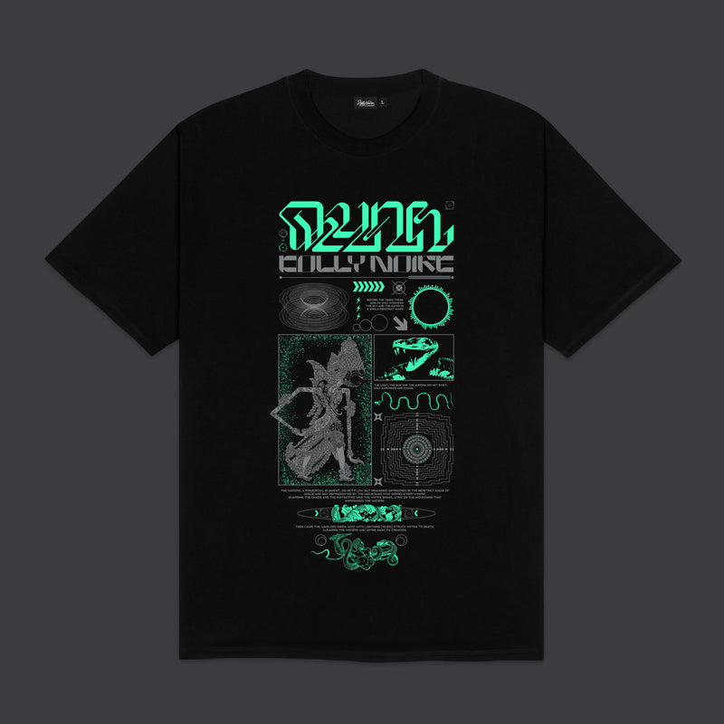 Indra And Vritra Tee Black