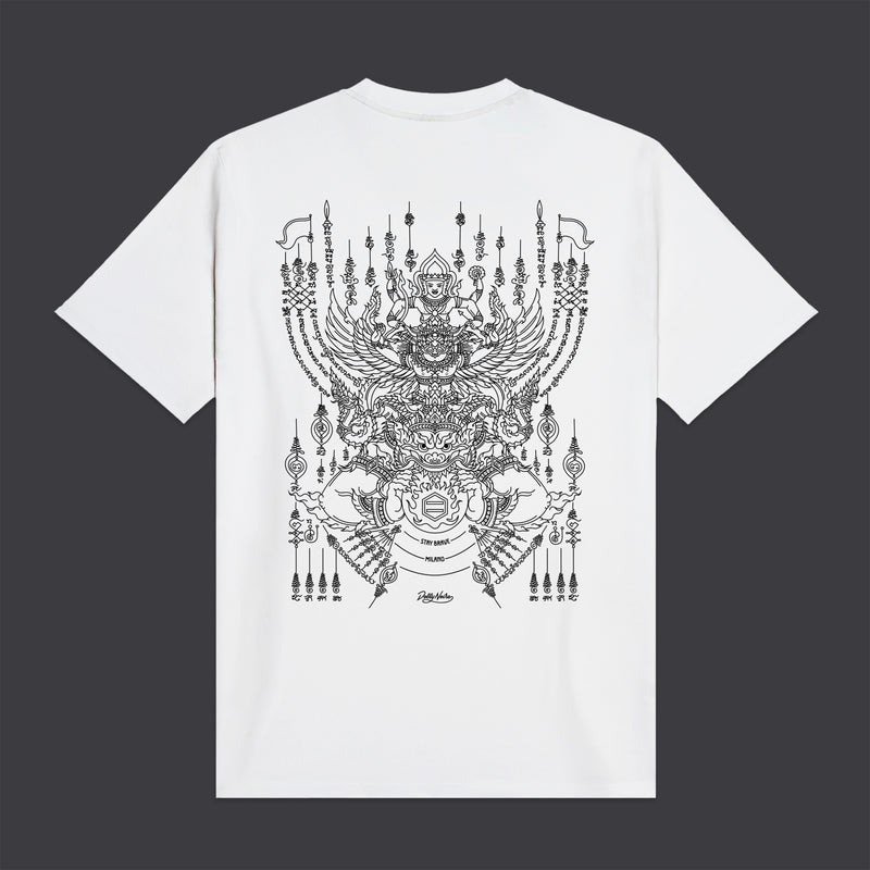 The Mooneater Tee White