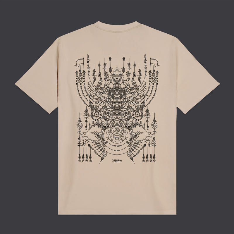 The Mooneater Tee Sand Beige