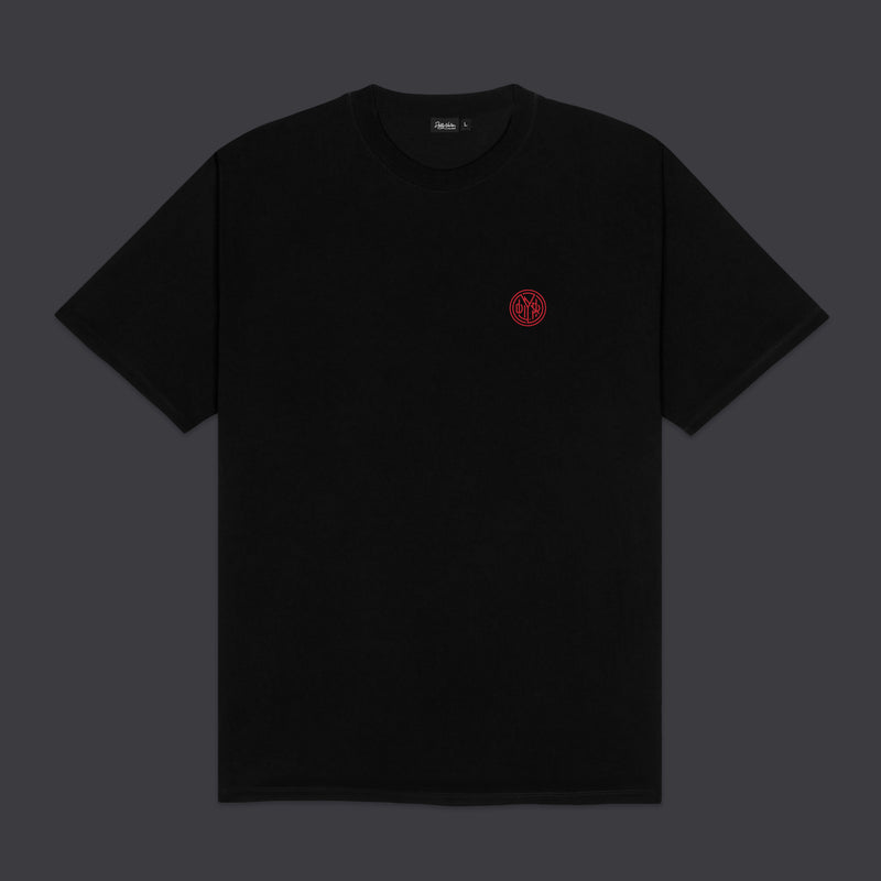Badge Round Logo Tee Black