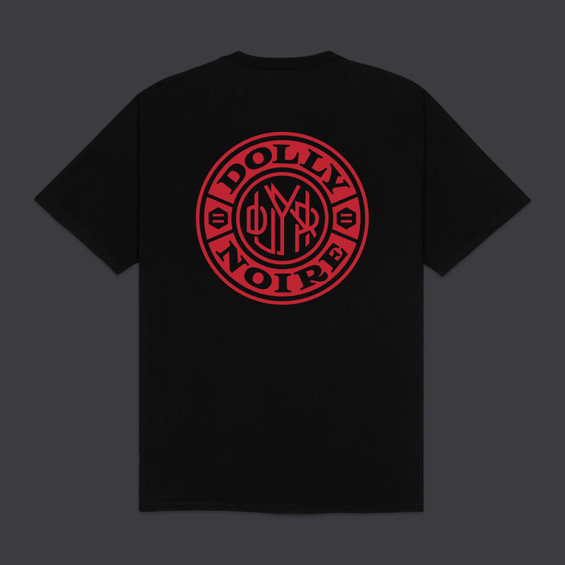 Badge Round Logo Tee Black
