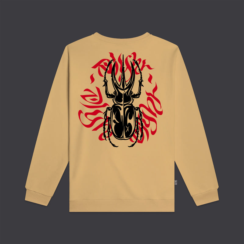 Desert Beetle Crewneck Beige