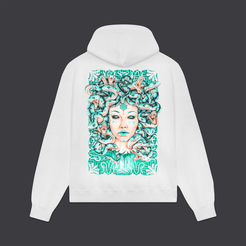 Medusa Hoodie White