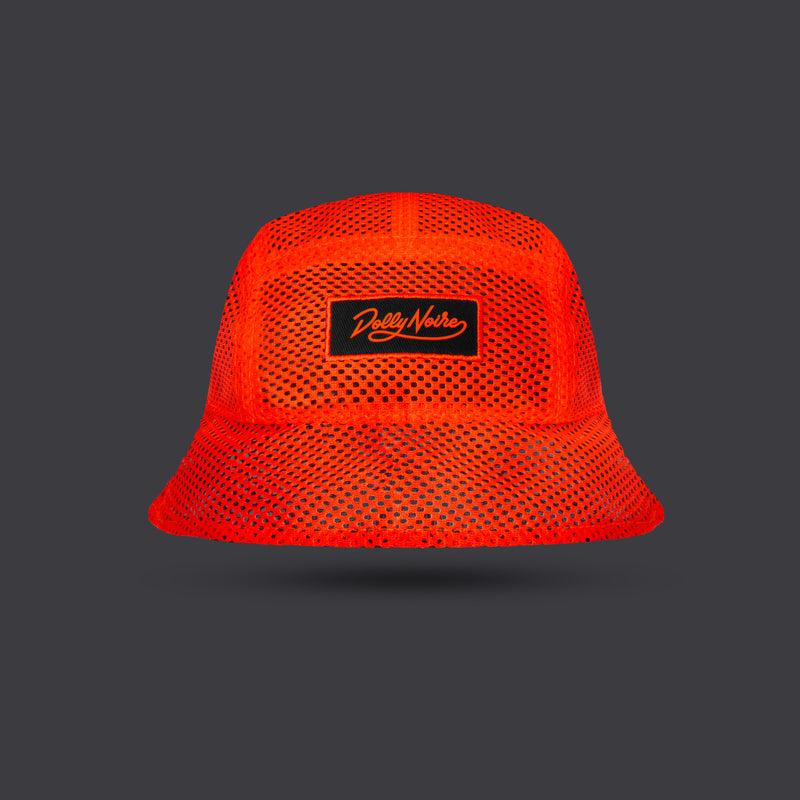 Mesh Reversible Bucket Black / Orange