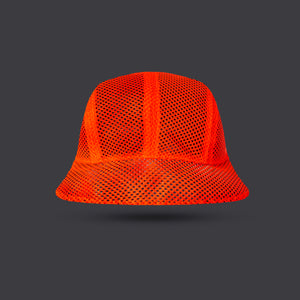 Mesh Reversible Bucket Black / Orange