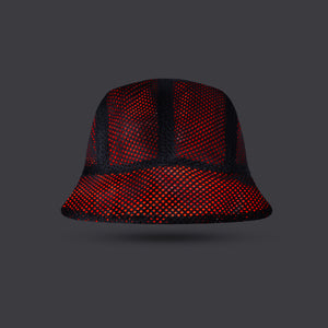 Mesh Reversible Bucket Black / Orange