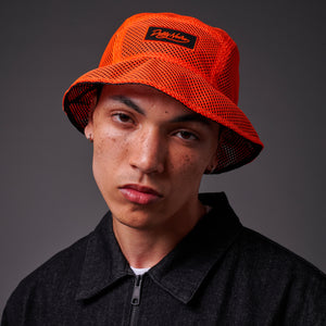 Mesh Reversible Bucket Black / Orange