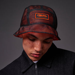 Mesh Reversible Bucket Black / Orange