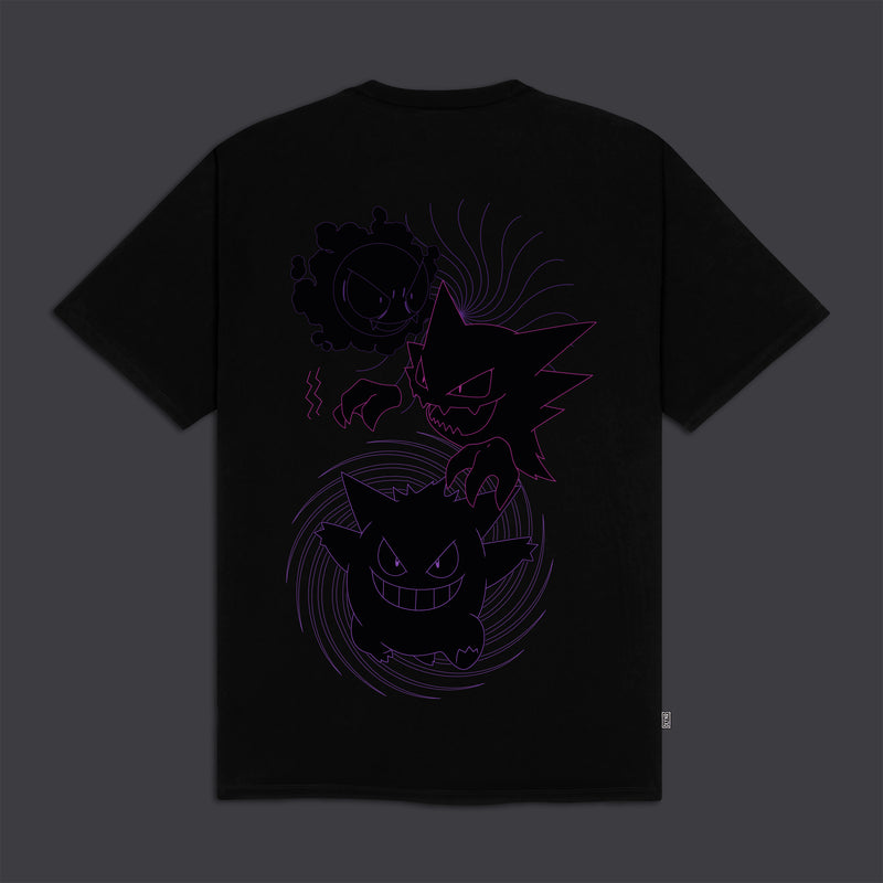 Gastly Evolution Tee Black