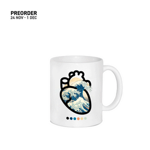 Cuore Hokusai Mug