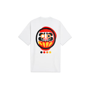 Daruma Boy Tee White