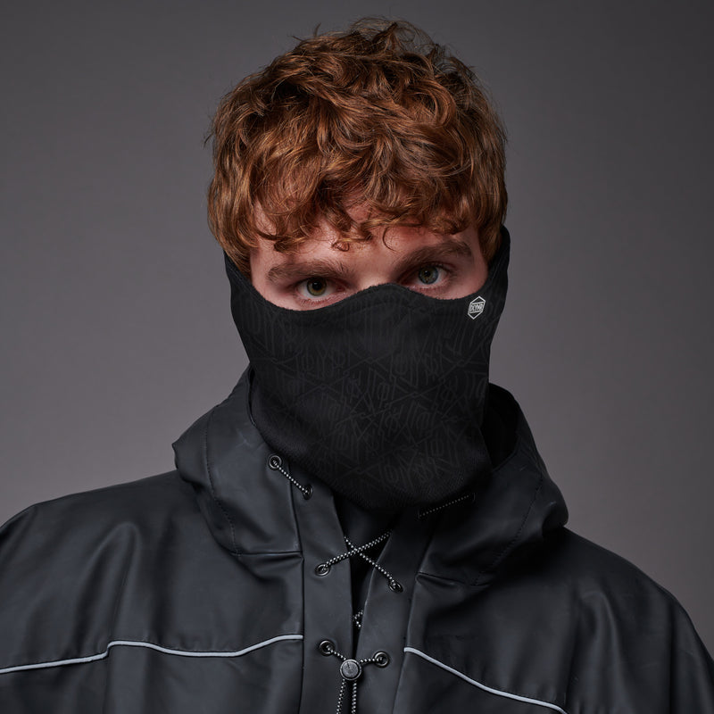 Logo Neck Warmer Black