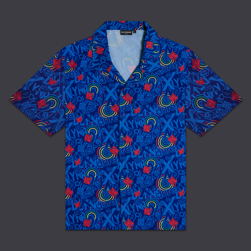 DLYNR | Durex  Bowling Shirt Blue