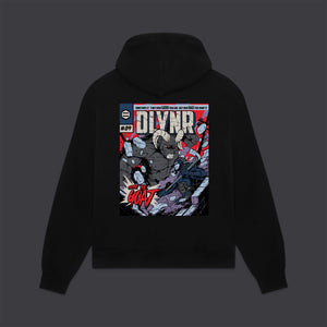 Match Poster Hoodie Black