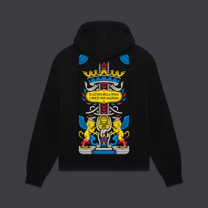 Asso di Spade - Triestine Hoodie Black