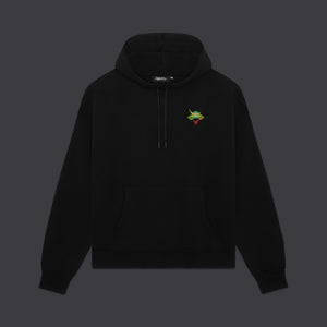 Tiger and Soldier Hoodie Black