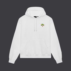 Tiger and Soldier Hoodie White
