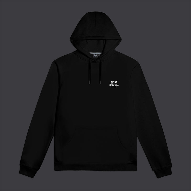 Attack Titan Sketch Hoodie Black