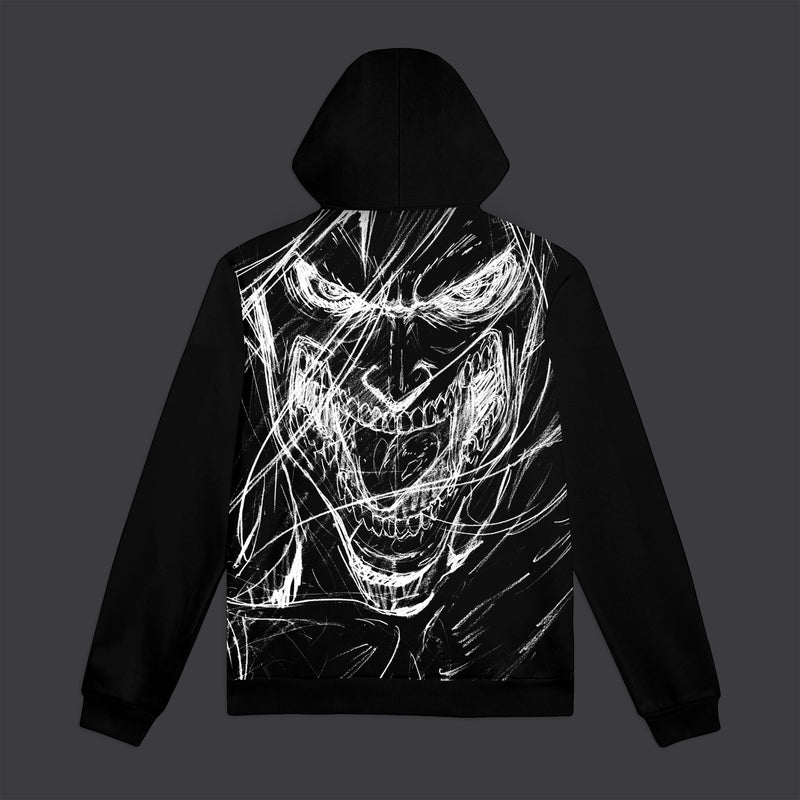 Attack Titan Sketch Hoodie Black