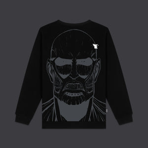 Colossal Titan Crewneck Black