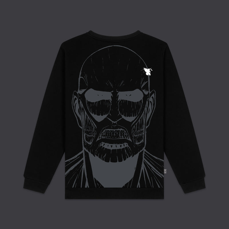 Colossal Titan Crewneck Black