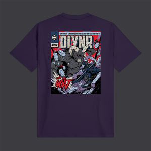 Match Poster Tee Purple Velvet