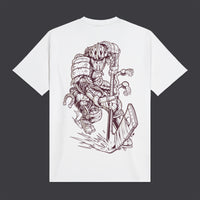 BLUR Hockey Cyborg Tee White