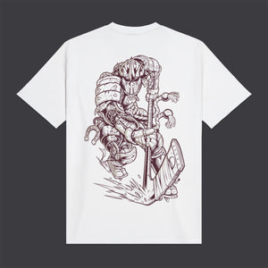 BLUR Hockey Cyborg Tee White