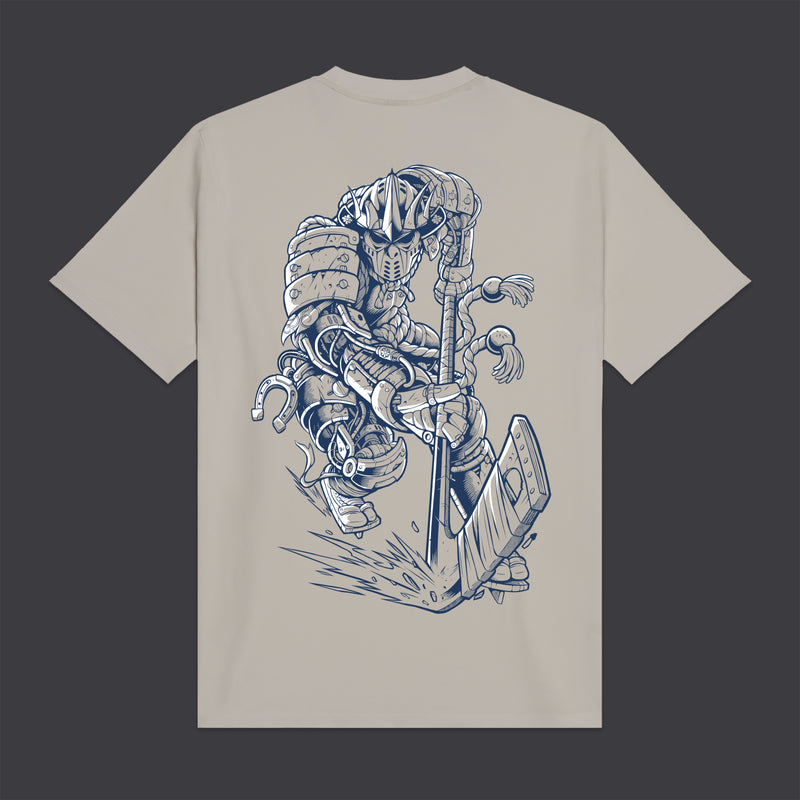 BLUR Hockey Cyborg Tee Beige