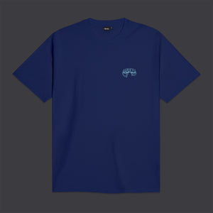 Hockey Mask Trio Tee Blue