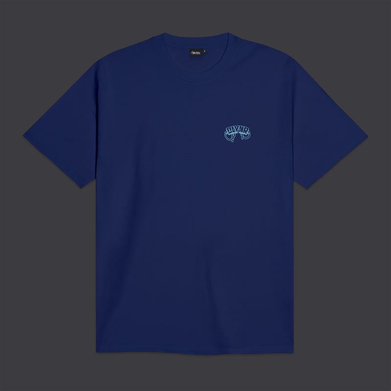 Hockey Mask Trio Tee Blue