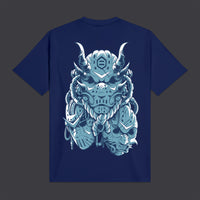 Hockey Mask Trio Tee Blue