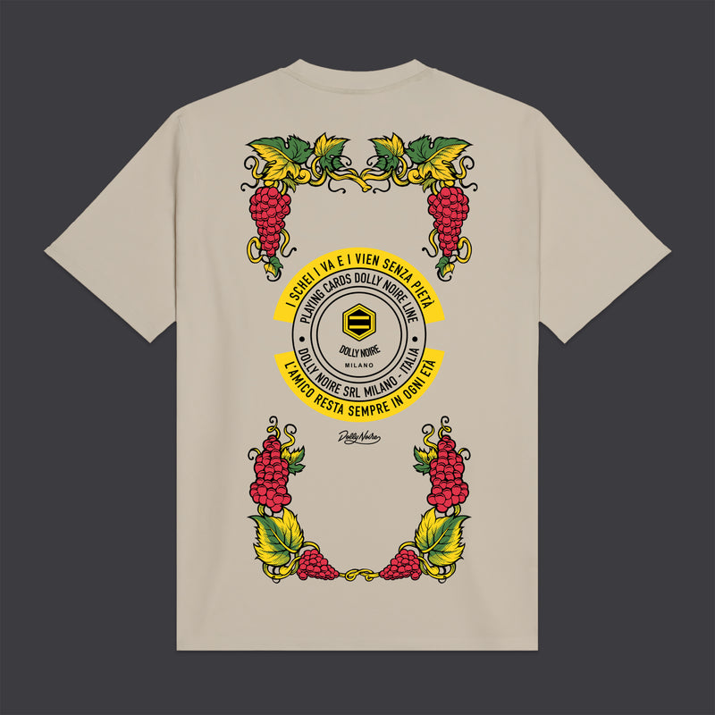 Asso di Denari - Triestine Tee Beige