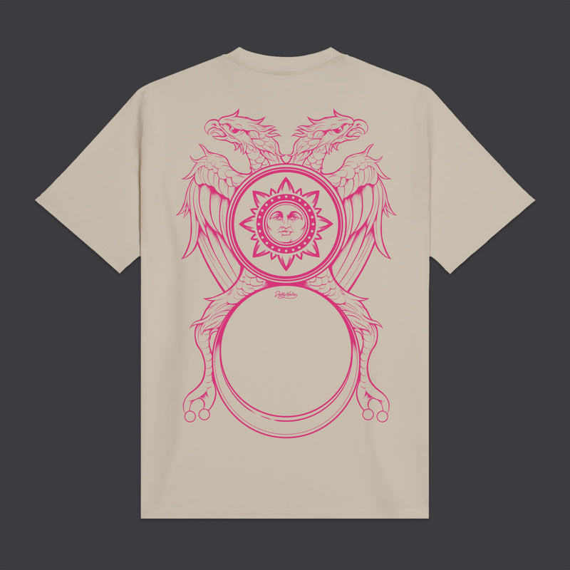 Asso di Denari - Outline Tee Beige