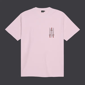 Asso di Spade - Outline Tee Pink