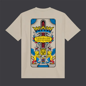 Asso di Spade - Triestine Tee Beige