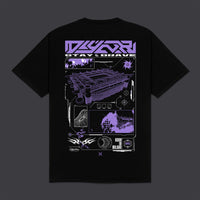 Sci-fi Stadium Tee Black