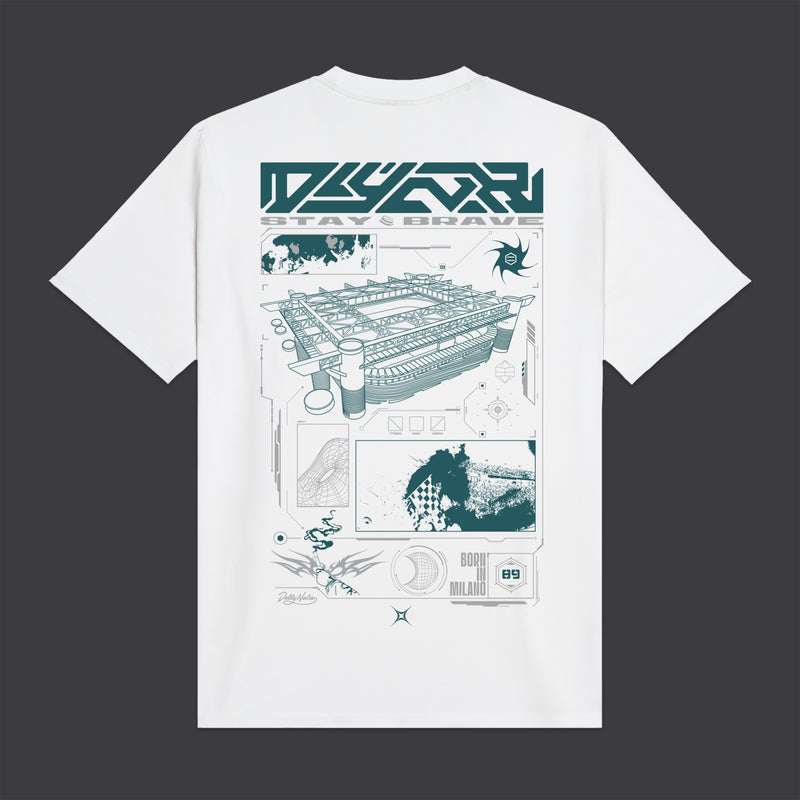 Sci-fi Stadium Tee White