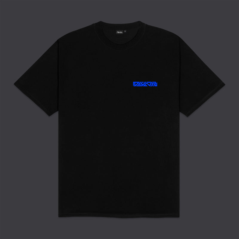 Sci-fi Stadium Tee Black & Blue