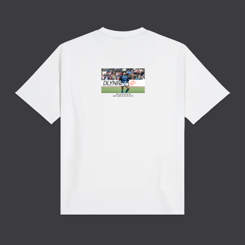 Live Is Life Tee White