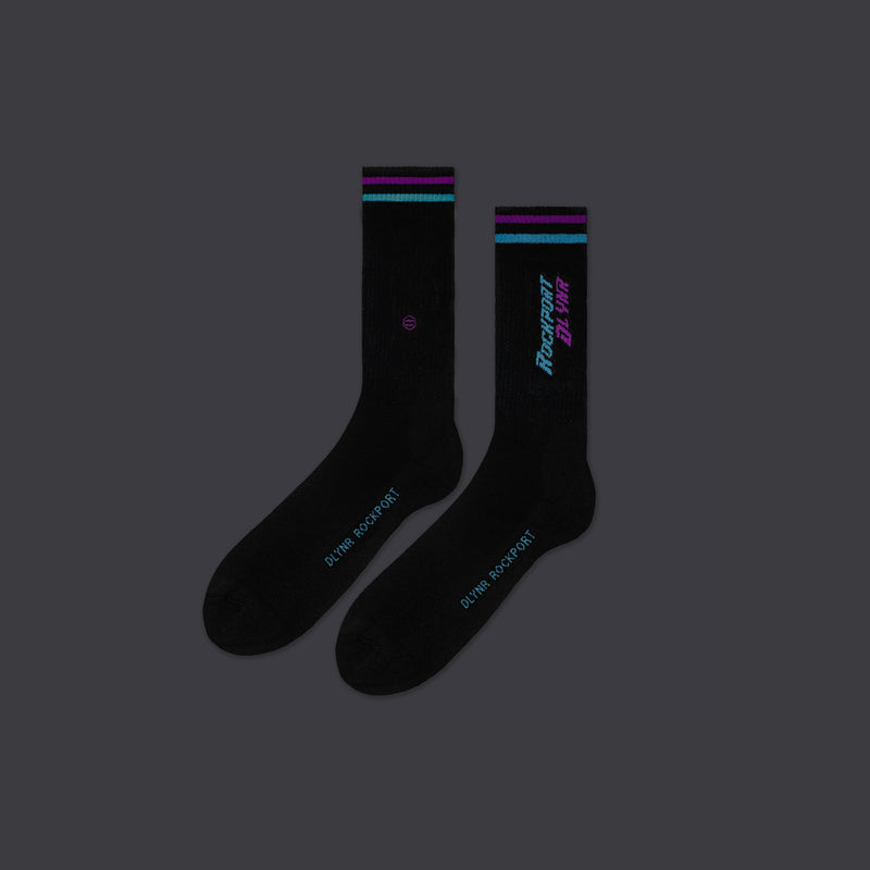 DLYNR | KIDD KEO Logo Socks Black