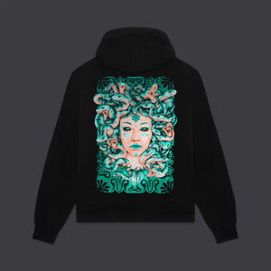 Medusa Hoodie Black